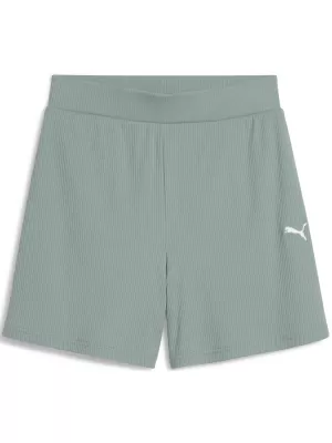 Ženske kratke hlače PUMA ESS ELEVATED SHORTS 685026_30 ZELENI MJESEC