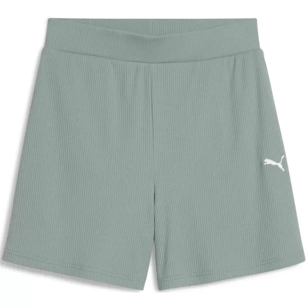  Ženske kratke hlače PUMA ESS ELEVATED SHORTS 685026_30 ZELENI MJESEC 