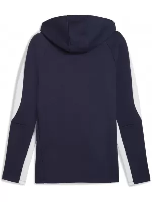 Muška dukserica PUMA TEAMEVOSTRIPE HOODY 659954_06 PUMA MORNARICA/PUMA SREBRO