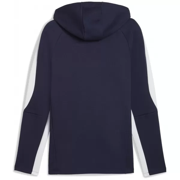 Muška dukserica PUMA TEAMEVOSTRIPE HOODY 659954_06 PUMA MORNARICA/PUMA SREBRO 