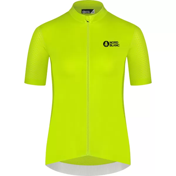  Ženski biciklistički dres NORDBLANC MILE NBSLF8216 JANTAR 