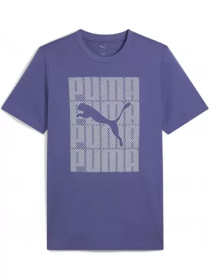Košulja PUMA GRAPHICS WORDING TEE 684825_46 PLAVI KRISTAL