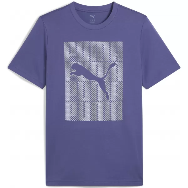  Košulja PUMA GRAPHICS WORDING TEE 684825_46 PLAVI KRISTAL 