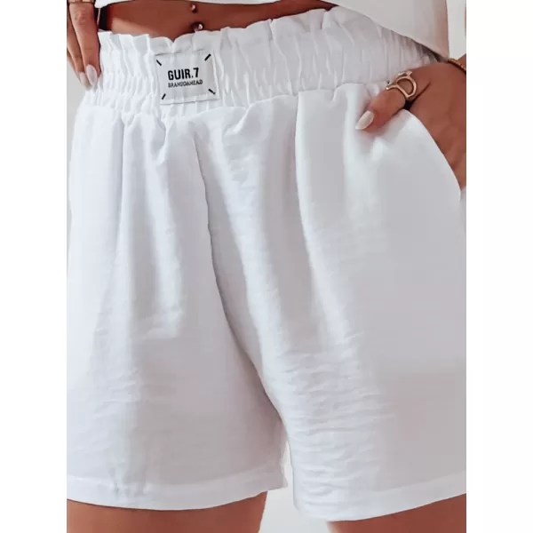  Ženske kratke hlače DSTREET OWN STYLE SY0456 BIJELA 