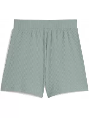 Ženske kratke hlače PUMA ESS ELEVATED SHORTS 685026_30 ZELENI MJESEC