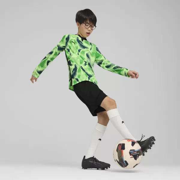  Dječji dres PUMA TEAMTARGET GK LS JERSEY JR 706521_20 FIZZY LIME / FIZZY VAPNO / PUMA CRNA 