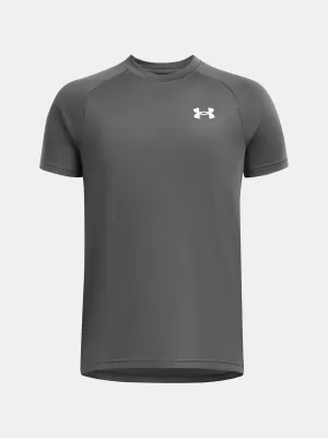 Majica za dječake UNDER ARMOUR TECH 2.0 SS 1363284-025 SIVA