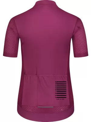 Ženski biciklistički dres NORDBLANC MILE NBSLF8216 LJUBIČASTA