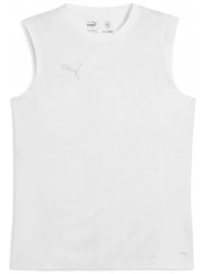 Muški dres PUMA TEAMCUP TRAINING SL JERSEY 659168_04 PUMA WHITE/PUMA SILVER