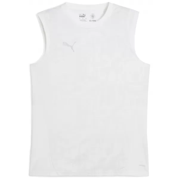  Muški dres PUMA TEAMCUP TRAINING SL JERSEY 659168_04 PUMA WHITE/PUMA SILVER 