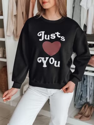 Ženska majica DSTREET JUST LOVE YOU BY1472 CRNI