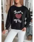 Ženska majica DSTREET JUST LOVE YOU BY1472 CRNI