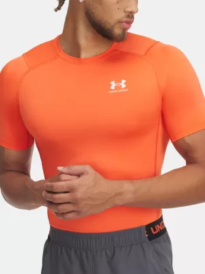 Muška majica kratkih rukava UNDER ARMOUR HG ARMOUR COMP SS 1361518-847 NARANČASTA