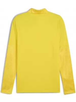 Muška dukserica PUMA TEAMCUP TRAINING 1/4 ZIP TOP 659164_07 FASTER YELLOW/ BRŽE ŽUTO/PUMA SREBRO