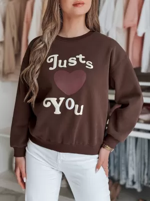 Ženska majica DSTREET JUST LOVE YOU BY1477 KARAMELA
