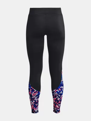 Tajice za djevojčice UNDER ARMOUR CW NOVELTY LEGGING 1366078-002 CRNA