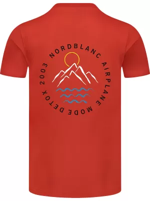Muška majica kratkih rukava NORDBLANC NBSMT8160 NARANČASTA