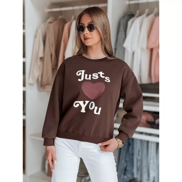  Ženska majica DSTREET JUST LOVE YOU BY1477 KARAMELA 