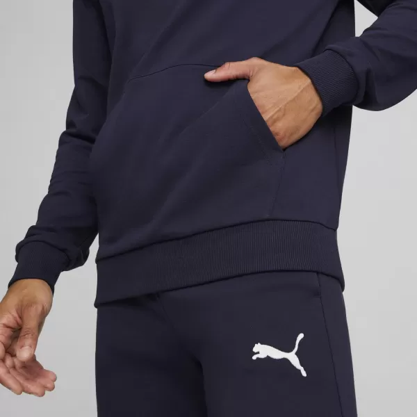  Muška dukserica PUMA TEAMGOAL CASUALS HOODY 658618_06 PUMA MORNARICA/PUMA BIJELA 