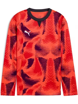 Dječji dres PUMA TEAMTARGET GK LS JERSEY JR 706521_01 NRGY RED / NRGY CRVENA / PUMA BIJELA