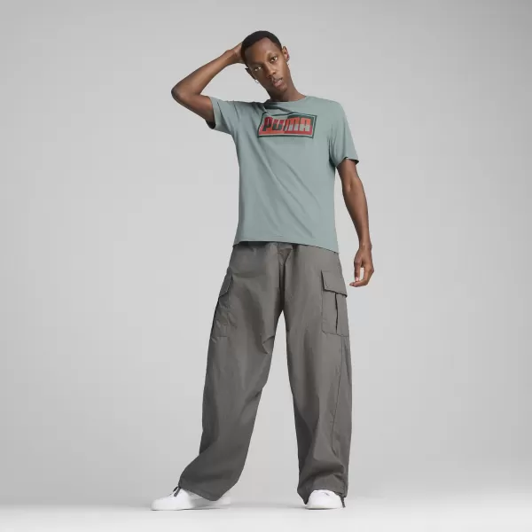  Košulja PUMA GRAPHICS BOX TEE 684827_30 ZELENI MJESEC 