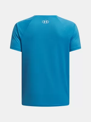 Majica za dječake UNDER ARMOUR TECH BIG LOGO SS 1363283-453 PLAVA