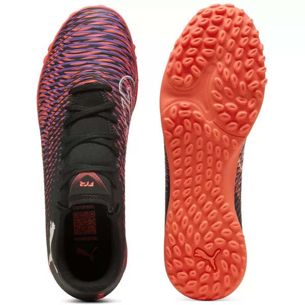  Čizme PUMA FUTURE 8 PLAY TT 108378_01 CRNO/BIJELO/BLISTAVO CRVENO 
