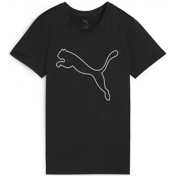  Košulja PUMA TAD ESSENTIAL W HEATHER TEE 525893_01 PUMA BLACK HEATHER 