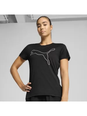 Košulja PUMA TAD ESSENTIAL W HEATHER TEE 525893_01 PUMA BLACK HEATHER