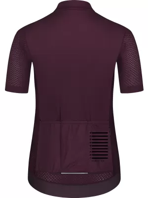 Ženski biciklistički dres NORDBLANC MILE NBSLF8216 TAMNOLJUBIČASTA