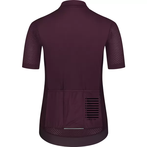  Ženski biciklistički dres NORDBLANC MILE NBSLF8216 TAMNOLJUBIČASTA 