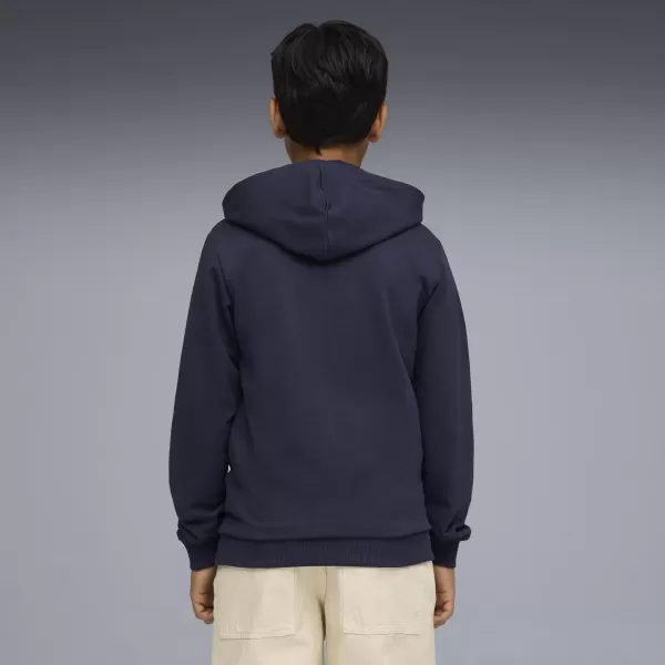  Dječja dukserica PUMA TEAMGOAL CASUALS HOODY JR 658619_06 PUMA MORNARICA/PUMA BIJELA 