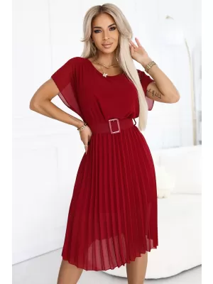 Haljina NUMOCO 465-5 BURGUNDIJSKI