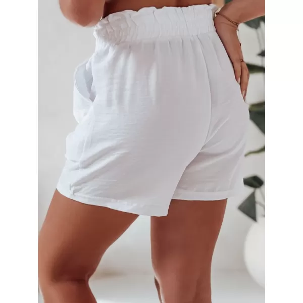  Ženske kratke hlače DSTREET OWN STYLE SY0456 BIJELA 