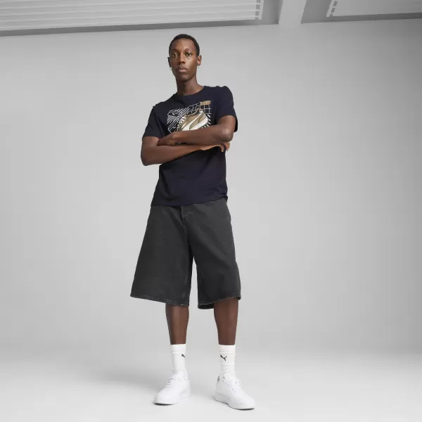  Košulja PUMA GRAPHICS SNEAKER TEE 684830_16 NOVA MORNARICA 