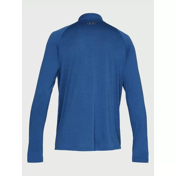  Muška majica kratkih rukava UNDER ARMOUR TECH 1/2 ZIP 2.0 1328495-400 PLAVA 