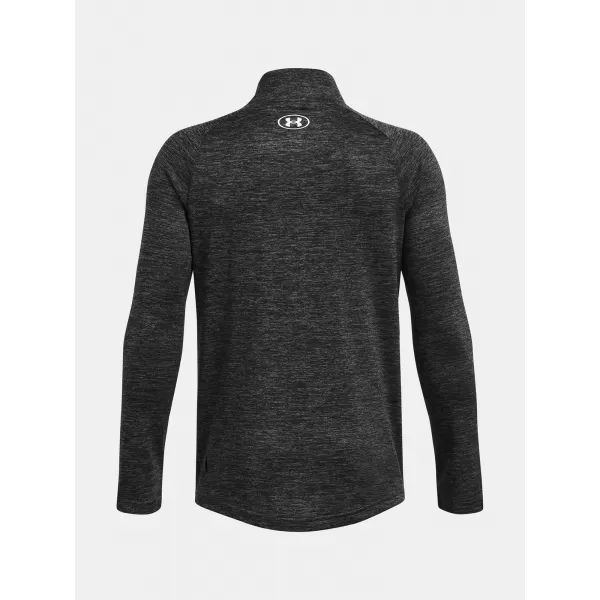  Majica za dječake UNDER ARMOUR TECH 2.0 1/2 ZIP 1363286-026 SIVA 