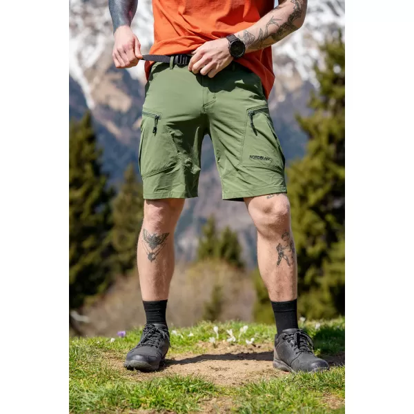  Muške vanjske kratke hlače NORBLANC NBSPM8192 GREEN DAY Nordblanc 