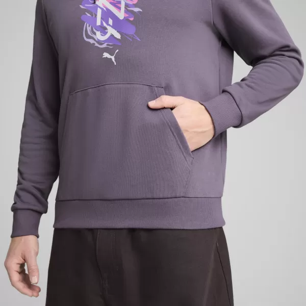  Muška dukserica PUMA NEYMAR JR CREATIVITY HOODIE 660099_01 LJUBIČASTI UGLJEN 