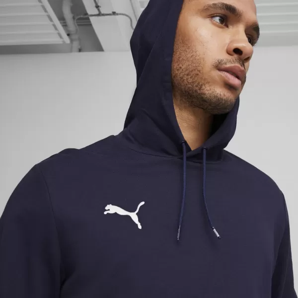  Muška dukserica PUMA TEAMGOAL CASUALS HOODY 658618_06 PUMA MORNARICA/PUMA BIJELA 