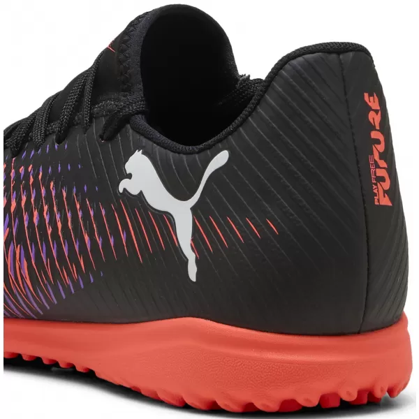  Čizme PUMA FUTURE 8 PLAY TT 108378_01 CRNO/BIJELO/BLISTAVO CRVENO 