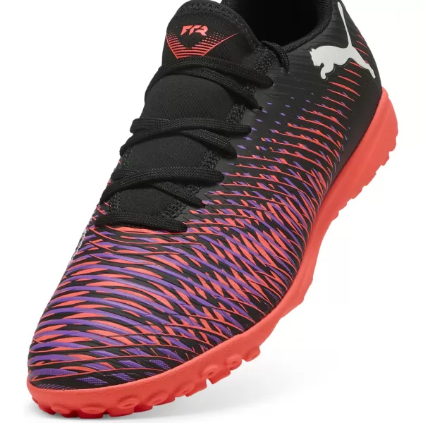  Čizme PUMA FUTURE 8 PLAY TT 108378_01 CRNO/BIJELO/BLISTAVO CRVENO 