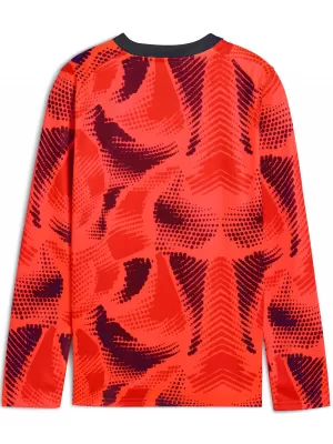 Dječji dres PUMA TEAMTARGET GK LS JERSEY JR 706521_01 NRGY RED / NRGY CRVENA / PUMA BIJELA