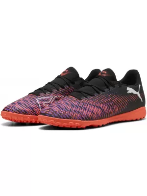 Čizme PUMA FUTURE 8 PLAY TT 108378_01 CRNO/BIJELO/BLISTAVO CRVENO