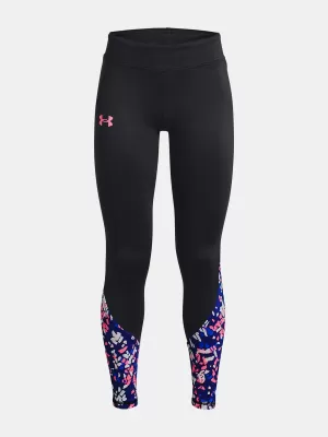 Tajice za djevojčice UNDER ARMOUR CW NOVELTY LEGGING 1366078-002 CRNA