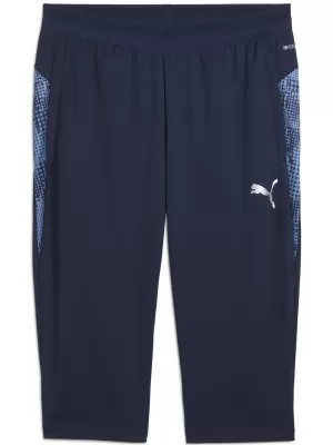Hlače PUMA TEAMCUP TRAINING 3/4 PANTS 659201_06 PUMA MORNARICA/PUMA SREBRO