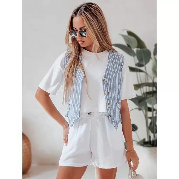  Ženske kratke hlače DSTREET OWN STYLE SY0456 BIJELA 
