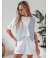 Ženske kratke hlače DSTREET OWN STYLE SY0456 BIJELA