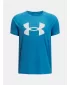 Majica za dječake UNDER ARMOUR TECH BIG LOGO SS 1363283-453 PLAVA