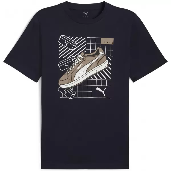  Košulja PUMA GRAPHICS SNEAKER TEE 684830_16 NOVA MORNARICA 
